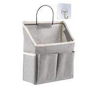Genérico Wall Basket Organizer, Basket Bag Hangable Organizer, Portable Over The Door Closet, Space Saving Storage Solution 12x9.25x3.94in for Room, Bedroom, Bathroom