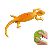 Genérico Wall Climb Gecko Toy - Remote Control Crawler For Playtime | Silicone and ABS Material with Lightweight Body, Interactive Game Design, For Kids, Family Entertainment, Creative Activity