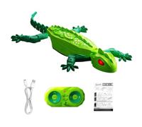 Genérico Wall Crawler Gecko - with LED Eyes Rechargeable RC Lizard Toy Bag