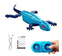 Genérico Wall Crawler Gecko - with LED Eyes Rechargeable RC Lizard Toy Bag