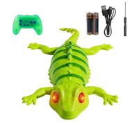 Genérico Wall Crawling Gecko | 2-Mode Remote Control Rechargeable Light Up | RC Toys Wall Robot Gecko | For Prechoolers Kindergarten Studsents Boys Girls Kids Daughter Son