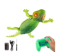 Genérico Wall Crawling Gecko | 2-Mode Remote Control Rechargeable Light Up | RC Toys Wall Robot Gecko | For Prechoolers Kindergarten Studsents Boys Girls Kids Daughter Son