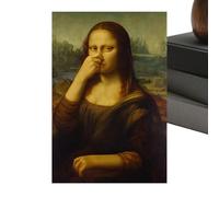 Genérico Wall Decor - Humorous Female Ornament | Retro Cover Nose Artwork with Sculpted Details, Interior Accent for Display, Hanging Decor for Interior Styling, Wall Piece Artistry for Room Design