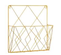 Genérico Wall File Organizer - Metal | Wall Books Holder, Space Saving Storage Rack | Hanging File Organizer For Office Home Bedroom Work Desk, Letter Document Storage And Easy Organizing