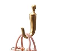 Generico Wall Hangers - Rust-Proof Hat & Key Holder | Durable Wall Mount Organizer For Hats, Keys, Bags, Backpacks, Ideal For Home, Kitchen, Bathroom, Bedroom, Dorm, Office, RV, Or Entryway