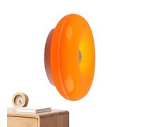 Genérico Wall Light - 22.5x22.5x7cm Bedroom Wall Lamps, 3-Level Brightness Ring Shape Touch Control Lighting For Friends Students Adults Men Women Home Indoor Office