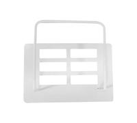 Genérico Wall Modem Shelf Wifi Router | Router Wall Mount - Space Saving No Drill Rack, Living Room Mounted WiFi Storage Box For Power Strip Electronics Power Strip Room Bedroom Study Home Office