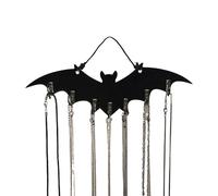 Genérico Wall Mount Coat Hooks - Rustic Decorative Hanger Rack Organizer | Bat Shaped Wooden Hook Decoration For Towel Laundry Bedroom Kitchen Dorm Bathroom Closet Holiday Decor