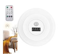 Genérico Wall Mount Digital Clock Smart LED Alarm Clock Room Lighting