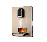 Genérico Wall Mount Instant Hot Water Dispenser 2200W Calentado de Tanque con cerrador de niños 5 Ajustes Templamiento Silent DC Motor para Home Office Kitchen Space Saving Purifier Connection