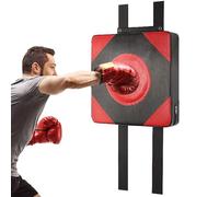 Genérico Wall Mount Punch Pad - 12x8 Inch Boxing Target, Heavy Duty Foam with PU Leather, Fitness Gym Equipment for Adult Cardio Training Home Casa Family Room Outdoor Sport Practice