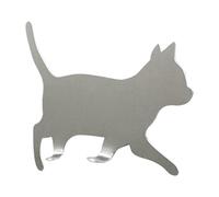 Genérico Wall Mounted Cat Hooks, Adhesive Towel Hooks, Walking Cute Cat Hook Hanger, No Punch with Easy Install, Cute Home Organizer for Bathroom Door Wall, Scarf Towel Tote Coat Hanger for Shower