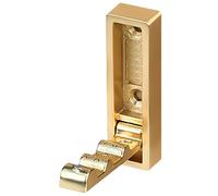 Genérico Wall Mounted Clothes Hanger - Folding Hooks Wall Mount, Modern Coat Hook, Space-Saving Bag Hanger For Hat Purse Bag Jacket Keys And Scarves, Heavy Duty CoatS Robe Purse Hooks, Coat Hook