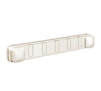 Genérico Wall-Mounted Coat Rack, Hat Shelf With No-s, Space-Efficient Storage, Easy To Install, Ideal For, Living Rooms, Bathrooms, And Bedrooms, 15.94x2.36x1.97 Inches