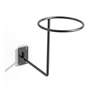 Genérico Wall-mounted coat rack multifunctional compact storage saves space for small apartments Wall-mounted coat rack | Wall-mounted bottle cap storage box multifunctional (Negro)