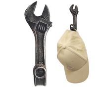 Genérico Wall Mounted Hooks | 16.3x5.2x6.3cm Vintage Wrench Shape Hook, Convenient To Install Multifunctional Wall Mounted Wrench Coat Hooks, Long-lasting Heavy Duty Retro Storage Hook Rack