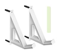 Genérico Wall Mounted Laptop Stand - Adjustable Keyboard Display Hanger, Versatile Electronics Organizer, Space Saving Holder | For Bedside Office Home Books Frames Routers Paintings Decoration Use