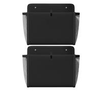 Genérico Wall Mounted Organizer | 2 Piece Wall Hangable Shoe Organizer - Pocket Shelves for Door Home Rv Caravan Camping Motorhome Office