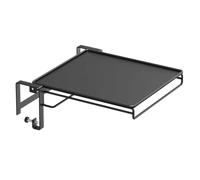 Genérico Wall Mounted Table - Floating Foldable Desk For Space Saving | Iron Construction with Easy Wall Installation, Auxiliary Table For Laundry Office Balcony Bedroom RV Studio