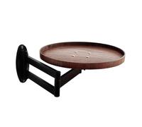 Genérico Wall-Mounted Table, Rotating Floating Desk, Retractable Fold-Down Stand, Space-Saving Workstation for Bedroom, Living Room & Home Office, 30cm/11.81 Inches