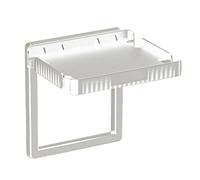 Genérico Wall Outlet Shelf | Space-Saving Wall Shelfs Walls Mounted Adhesive Outlet Shelf, Vertical Walls Holder Extender Home Decor for Cameras & Routers