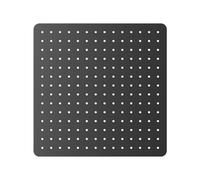 Genérico Wall Pegboard - Desk Wall Organizer Storage Peg Board | Space-Saving Storage Panels | for Living Room Craft Room Study Office Students Kitchen Kids, 40x40cm Carbon Steel
