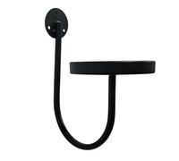 Genérico Wall Plant Stand, Planter Bracket Flower Pot Shelves, Floating Vertical Black Window Flower Stand For Living Room Garden Balcony Home Office