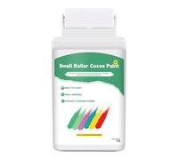 Genérico Wall Repair Paint Paste, White Touch Up Kit with Roller, Ceiling and Wall Stain Cover, 100g Home Patch Paint for Cracks, Scratches, Easy Quick Application, 4.72x2.36 Inches