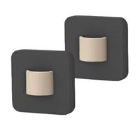 Genérico Wall Sunglass Holder - 2 Pieces Organizer Shelf | Small Storage Glasses For Door Bedside Entrance, Hanging Rack Mounted Acrylic Display Stand