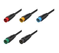 Genérico wanglan Sensor impermeable M6/M8 Julet, conector de junta a tope for bicicleta eléctrica, 2, 3, 4, 5, 6 pines, tipo acoplamiento, Cable pantalla for, 20cm(M6 Male 20CM,100 PCS,6p)