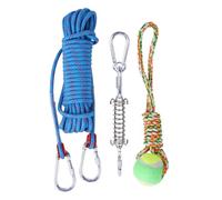 Generico War of Dog Rope Tug, of -jurdler Dog Toy, fabricante de músculos de tracción interactiva, juguetes al aire libre del kit de jurisdicción de hebilla
