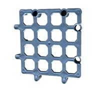 Genérico Warehouse Pallets - Interlocking Floor Storage Grids | Waterproof PP Cushion Pallet for Basement Supermarket Closet Warehouse, Easy Stack Solution for Heavy-Duty Organization