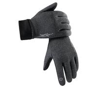 Genérico Warm Cycling Gloves - Windproof Thermal Touch Screen Design for Running and Outdoor Sports, Enhanced Grip Support for Comfort in Cold Weather, Reflective Cycling Gloves Women Men Driving
