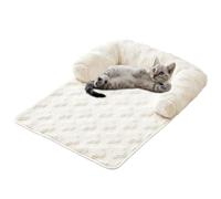 Genérico Washable Plush Sofa Dog Bed Soft Non Slip Bottom Protection | Pet Sofa Bed for Kittens Cats Small Medium Large Breeds Home Living Room Bedroom and Daily Sleep