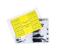 Genérico Washer Kit - Rubber Seal Washer Set, Heat-Resistant, Small Assortment | Washers For Watch Repair, Crowns, DIY Maintenance, Waterproof, Electronics, Mechanical, Hobby Use