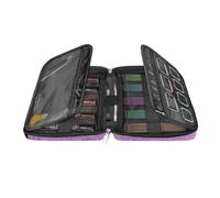 Genérico Watch Band Case - 17.5x5x22.5cm Watch Bands Holder, Handy To Carry Folding Stylish Look Watches Straps Organizer And Effortless Organization Holder For 20 Watches Band, Case For Wattch Bands