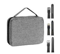 Genérico Watch Band Case, Travel Straps Pouch, Foldable Storage Holder, Portable Carrying Design, Sturdy Spacious 20-Slot Capacity, Perfect For Organizing Watch Straps.