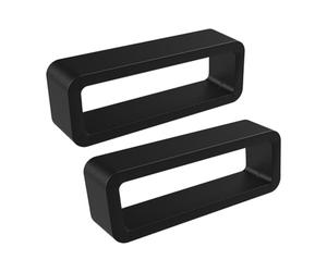 Genérico Watch Band Keeper - 24mm Adjustable Silicone Strap | Silicone Smartwatch Loop - Flexible Shockproof Watch Band Holder Rings Secure Strap Organizer 2 Pack Keeps Smartwatch Bands