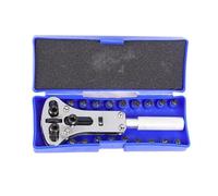 Genérico Watch Case Opener - 6 Inch Professional Repair Tool | Steel Standard Three-Jaw - Durable Adjustable Chuck for Battery Replacement, Ideal for Easy Watch Maintenance and Repairs