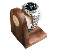 Genérico Watch Holder Stand for Men, Wooden Watch Display Tower for Desks and Vanities, Jewelry Organizer for Bangle Bracelet Storage on Bedroom Countertop Tabletop Dresser Office Closet Nightstand