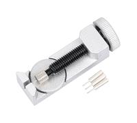 Generico Watch Link Removal Tool - Adjustable Watcħ Band Resizing Kit | Precision Watch Strap Remover And Case Opener For Bracelet Adjustment, Repair, Jewelers Tool, plateado, Fare riferimento alla