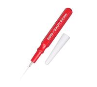 Genérico Watch Oiler Pen, Professional Watch Oil Needle, Precise Tool for Watchmaker & Clock Repair, Aluminio Handle, Multiple Tip Sizes (rojo, negro, azul, verde), 7 cm, rojo, Se référer au