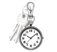 Genérico Watch - Pocket Watch Clip | Alloy Digital Clock Electronic Pocket | Digital | Key Ring Hanging Clip | Quartz For Backpacks
