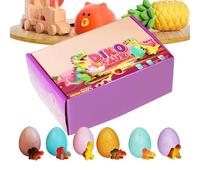 Genérico Water Activated - Dinosaur Hatching Eggs, 6 Pieces Hatching Toys with Expanding Creature Surprise for Boys Girls Classroom Playdates Summer Camp Playroom Living Room Travel Nursery