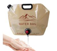 Genérico Water Bag For Hiking - 8L Foldable Hydration Jug, Leak Proof | Reusable Water Storage Container, Portable Camping Bladder For Travel, Kayaking, Boating, Beach and RV Trips