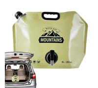 Genérico Water Bags For Camping - 43 * 31 * 7.5cm Leakproof Freezable Bladder | 8L with Faucet Portable Water Bag | Leak-Proof Ẃater Bladder For Outdoor Camping Hiking Backpack Riding Sport