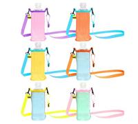 Genérico Water Bottle Carrier, Mesh Sling Holder, Advanced Airflow System, Dependable Structural Integrity, for Cycling, Climbing, and Hiking, 20x11cm/7.87x4.33 in