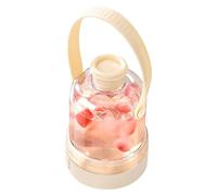 Genérico Water Bottle - Flexible Drinking Bottle, Fresh Water with Quick Cooling, Cold Drinks, Ice Container, Silicone Tray for Making Solid Cubes Faster During Daily Drink Preparation