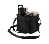 Genérico Water Bottle Holder Bag - 20x20cm Large Capacity Sling Pouch | Easy Access Pockets Adjustable Shoulder Strap Water Bottle Sling Bag,for Walking Travel Home Gym Camping Beach School Park