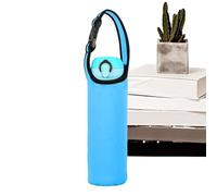 Genérico Water Bottle Protector Bag, Insulated Pouch with Handle & Buckle, Portable Adventure Hydration Sleeve for Energy Drinks and Glass Cups, Neoprene Fabric Materials